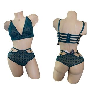 Victoria secret sexy bralette set M/L new with tagLingerie Set with Strappy Back
